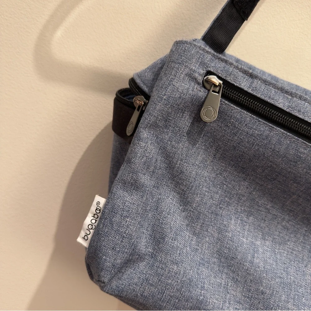 Bugaboo - Blue Melange Attachable Stroller Bag Accessory Baby/Kids - Picture 7 of 15
